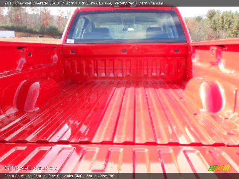 Victory Red / Dark Titanium 2013 Chevrolet Silverado 2500HD Work Truck Crew Cab 4x4