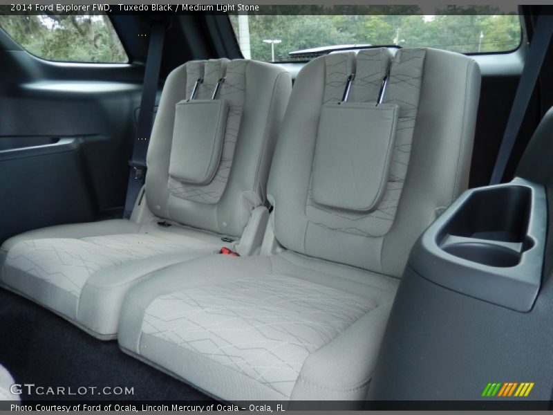 Tuxedo Black / Medium Light Stone 2014 Ford Explorer FWD