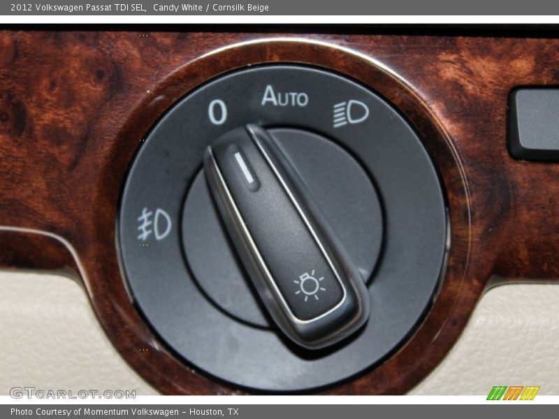 Candy White / Cornsilk Beige 2012 Volkswagen Passat TDI SEL
