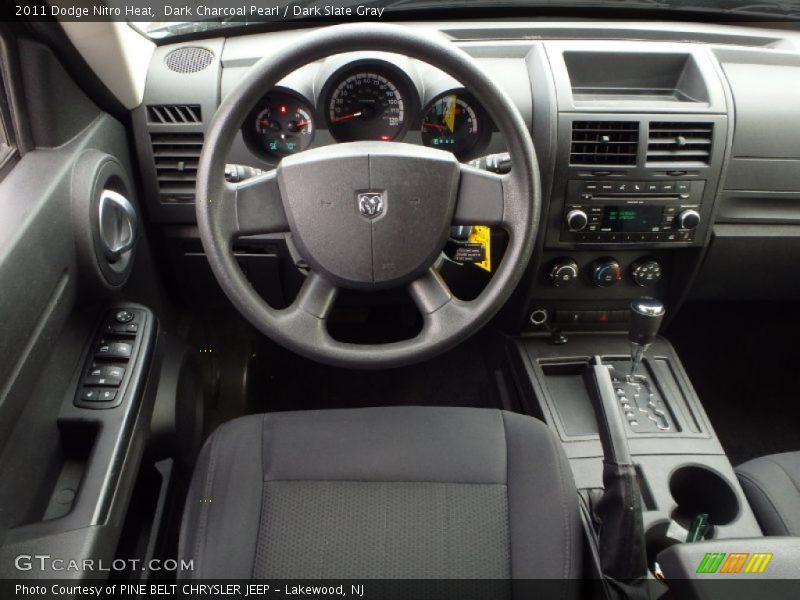 Dark Charcoal Pearl / Dark Slate Gray 2011 Dodge Nitro Heat
