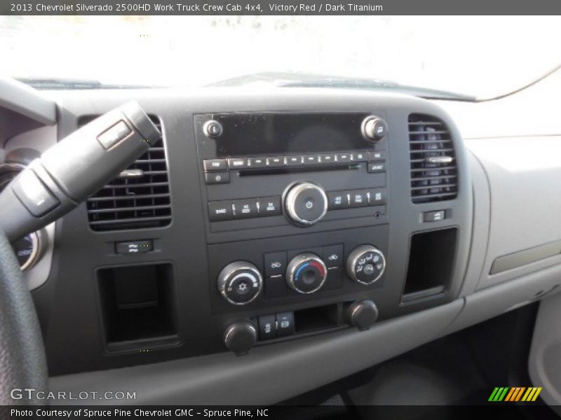 Controls of 2013 Silverado 2500HD Work Truck Crew Cab 4x4