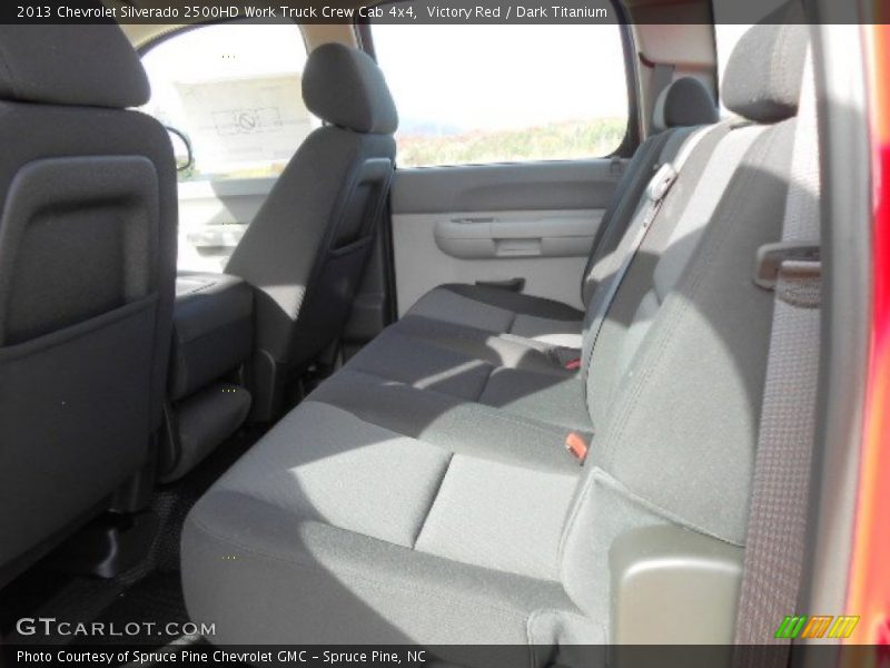 Victory Red / Dark Titanium 2013 Chevrolet Silverado 2500HD Work Truck Crew Cab 4x4