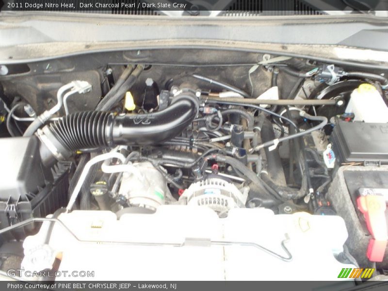 Dark Charcoal Pearl / Dark Slate Gray 2011 Dodge Nitro Heat