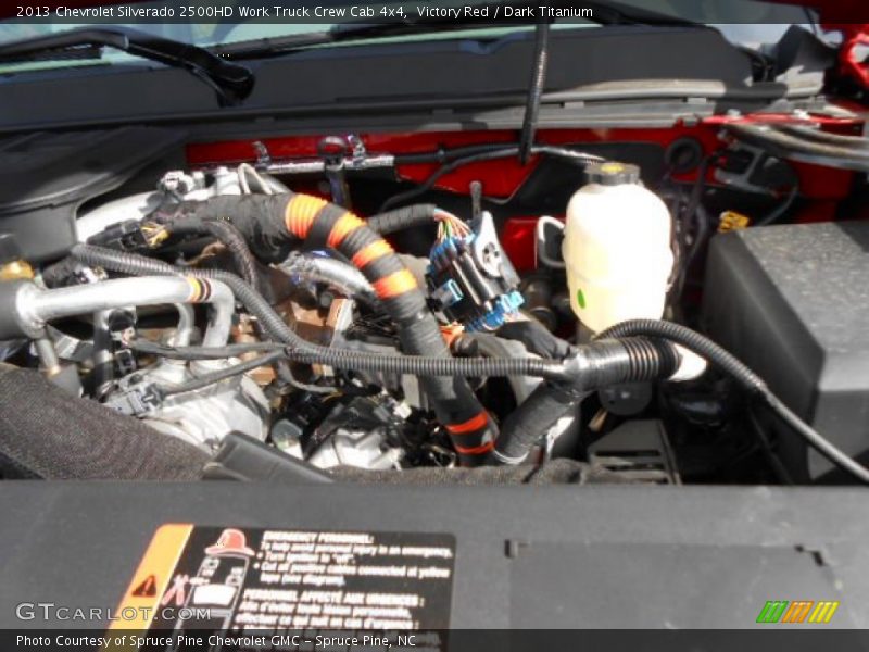  2013 Silverado 2500HD Work Truck Crew Cab 4x4 Engine - 6.6 Liter OHV 32-Valve Duramax Turbo-Diesel V8