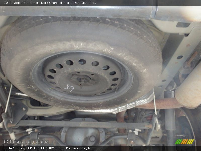 Dark Charcoal Pearl / Dark Slate Gray 2011 Dodge Nitro Heat