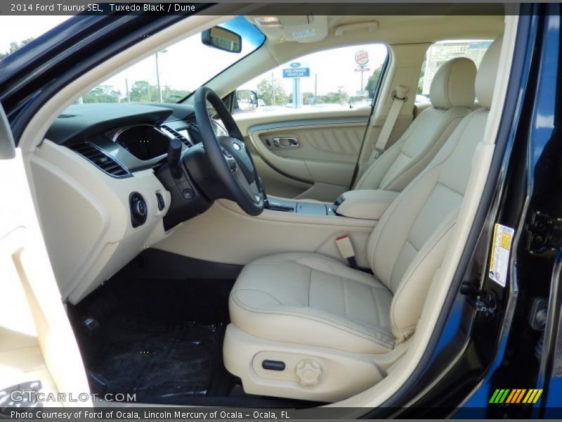  2014 Taurus SEL Dune Interior