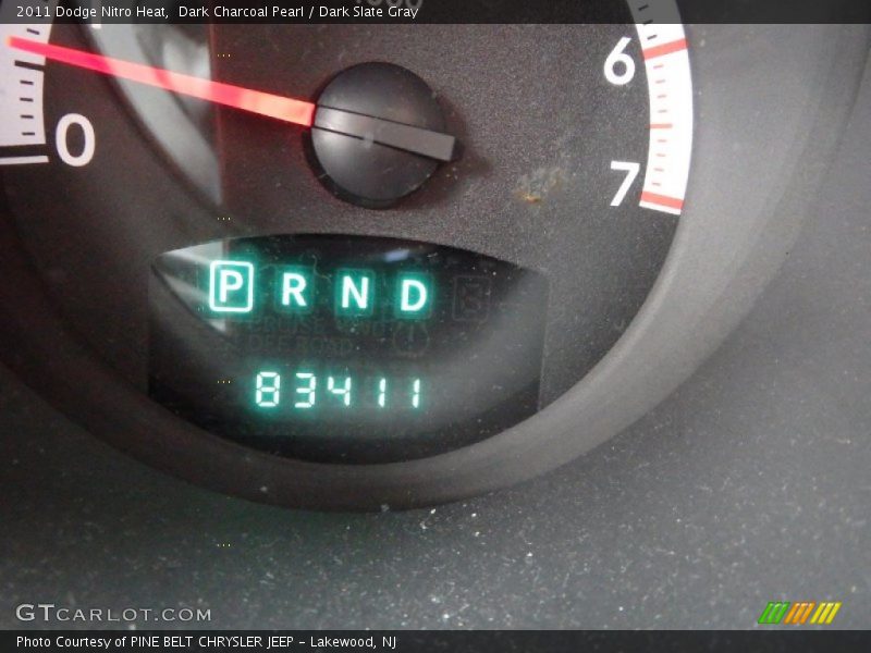 Dark Charcoal Pearl / Dark Slate Gray 2011 Dodge Nitro Heat