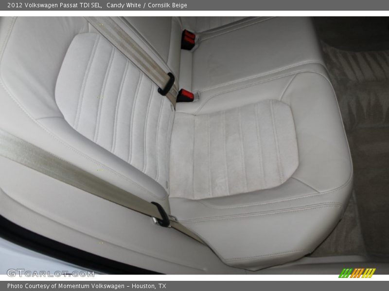 Candy White / Cornsilk Beige 2012 Volkswagen Passat TDI SEL