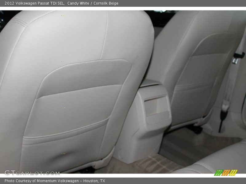 Candy White / Cornsilk Beige 2012 Volkswagen Passat TDI SEL