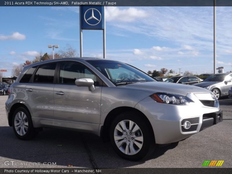 Palladium Metallic / Taupe 2011 Acura RDX Technology SH-AWD