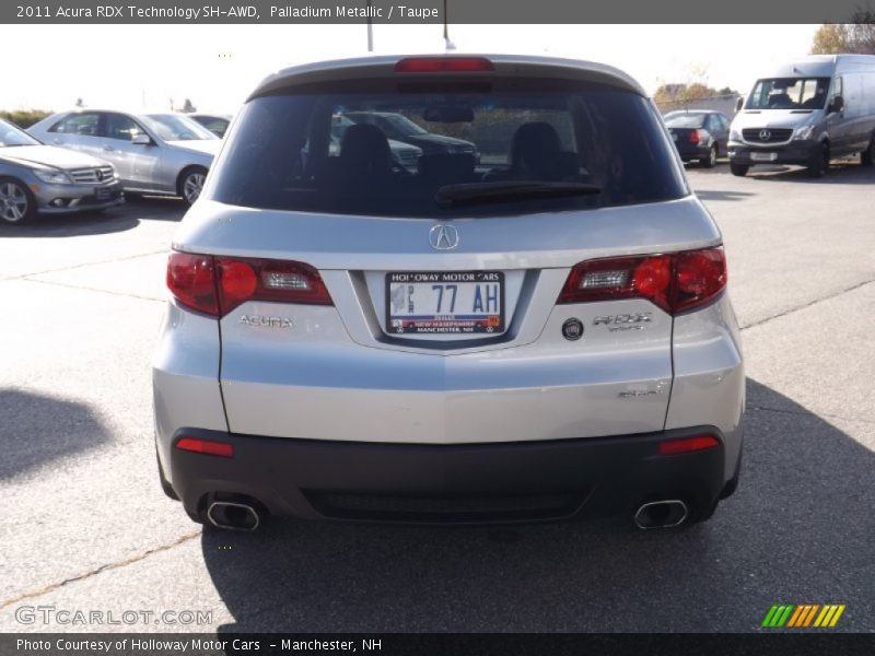 Palladium Metallic / Taupe 2011 Acura RDX Technology SH-AWD