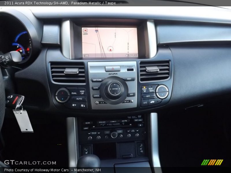 Palladium Metallic / Taupe 2011 Acura RDX Technology SH-AWD