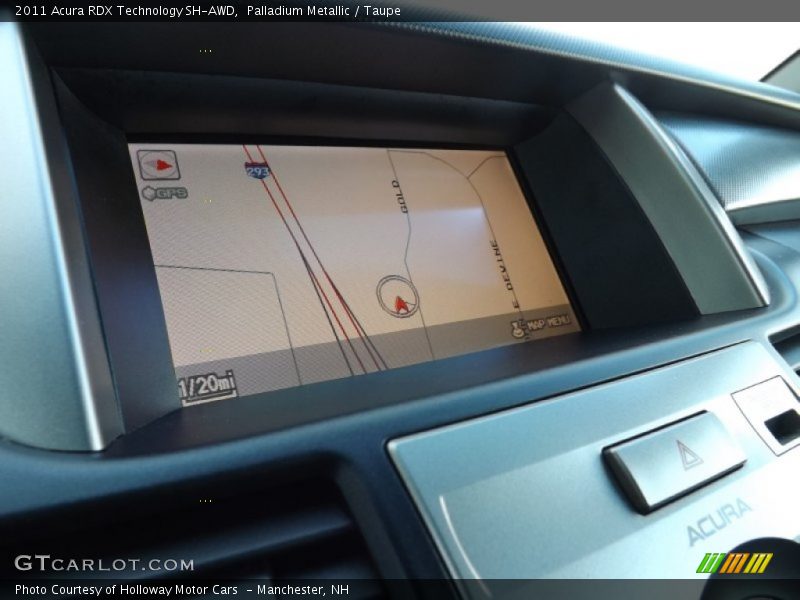 Palladium Metallic / Taupe 2011 Acura RDX Technology SH-AWD