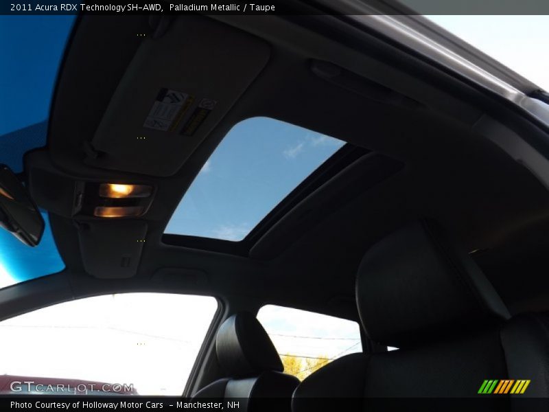 Palladium Metallic / Taupe 2011 Acura RDX Technology SH-AWD