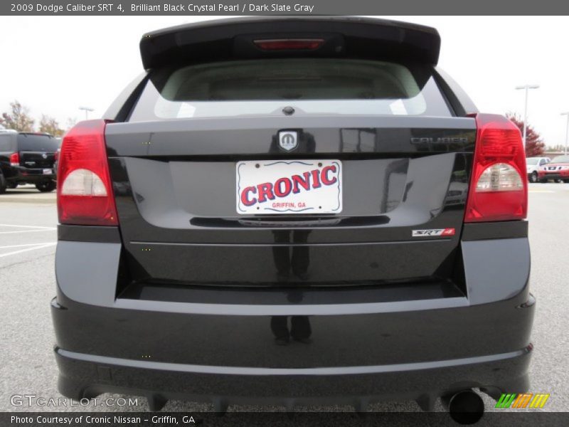 Brilliant Black Crystal Pearl / Dark Slate Gray 2009 Dodge Caliber SRT 4
