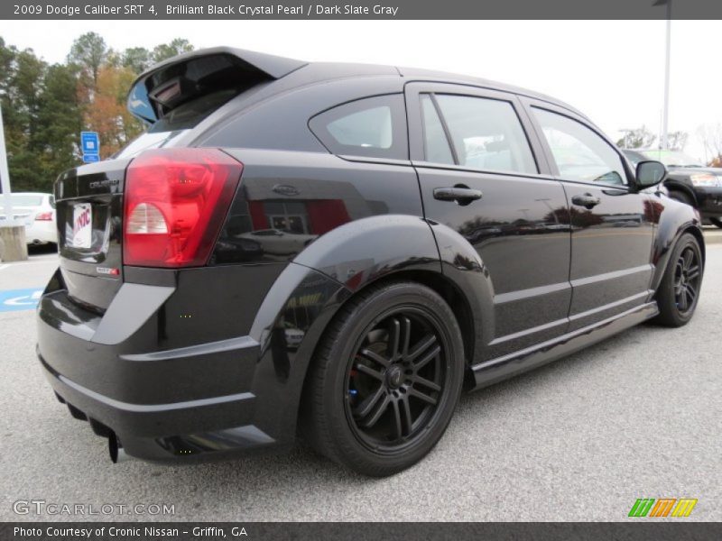 Brilliant Black Crystal Pearl / Dark Slate Gray 2009 Dodge Caliber SRT 4