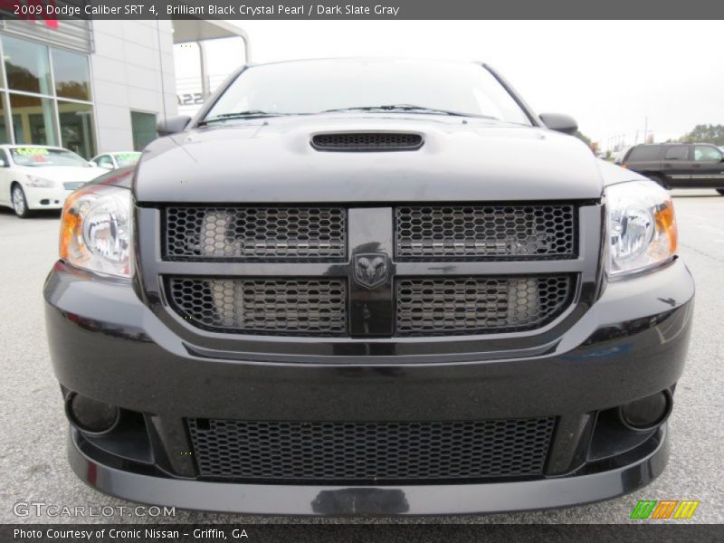 Brilliant Black Crystal Pearl / Dark Slate Gray 2009 Dodge Caliber SRT 4