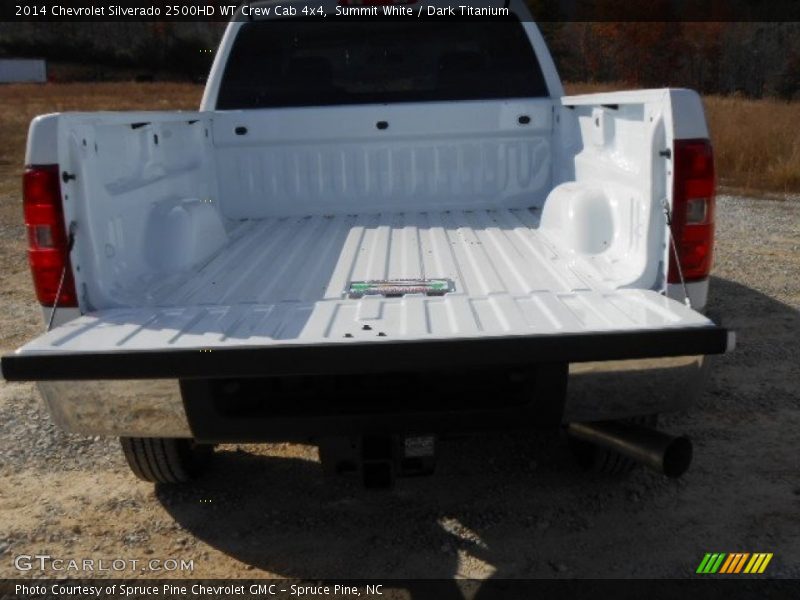 Summit White / Dark Titanium 2014 Chevrolet Silverado 2500HD WT Crew Cab 4x4
