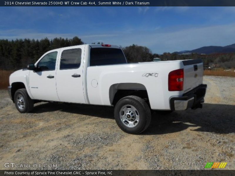  2014 Silverado 2500HD WT Crew Cab 4x4 Summit White