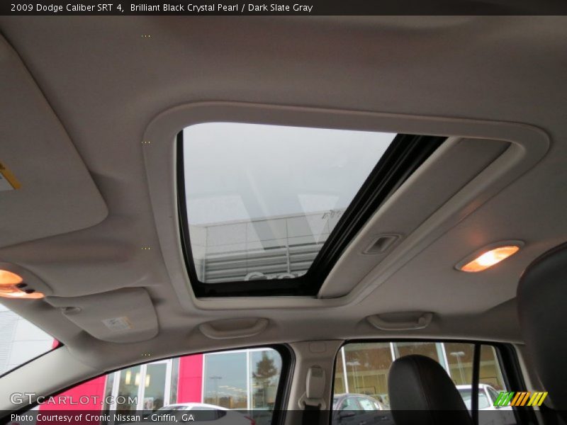 Brilliant Black Crystal Pearl / Dark Slate Gray 2009 Dodge Caliber SRT 4