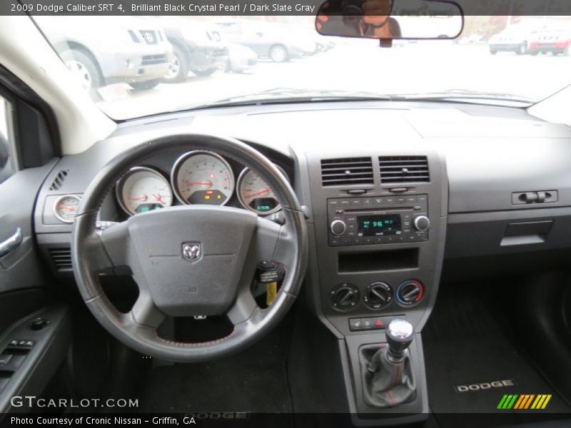 Brilliant Black Crystal Pearl / Dark Slate Gray 2009 Dodge Caliber SRT 4