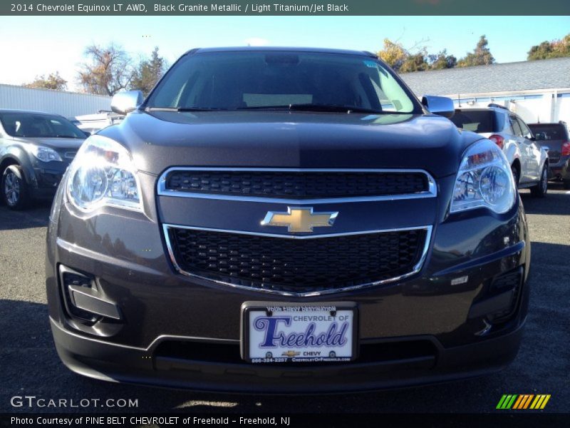 Black Granite Metallic / Light Titanium/Jet Black 2014 Chevrolet Equinox LT AWD