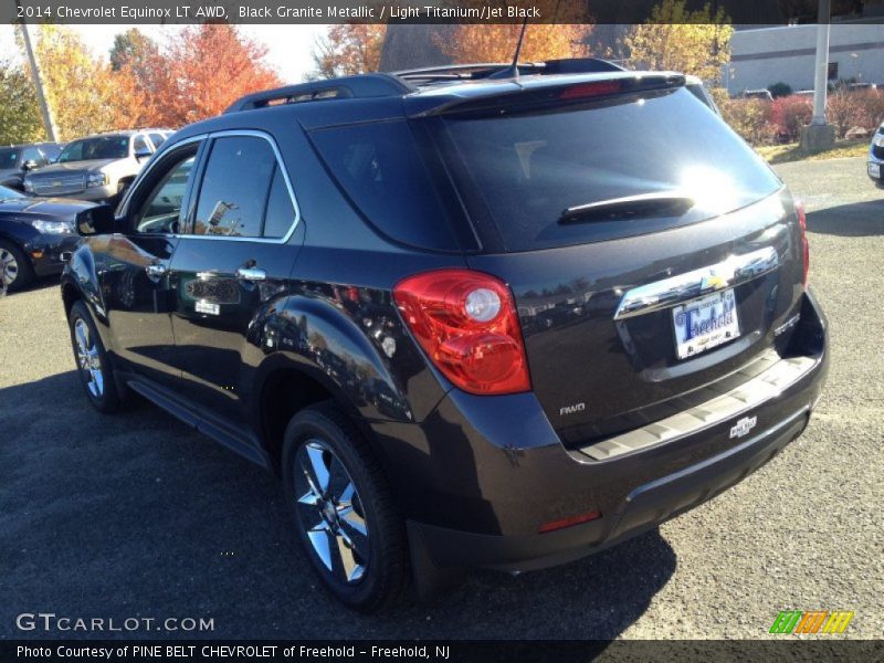 Black Granite Metallic / Light Titanium/Jet Black 2014 Chevrolet Equinox LT AWD