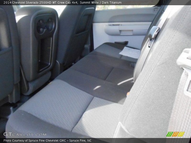 Summit White / Dark Titanium 2014 Chevrolet Silverado 2500HD WT Crew Cab 4x4