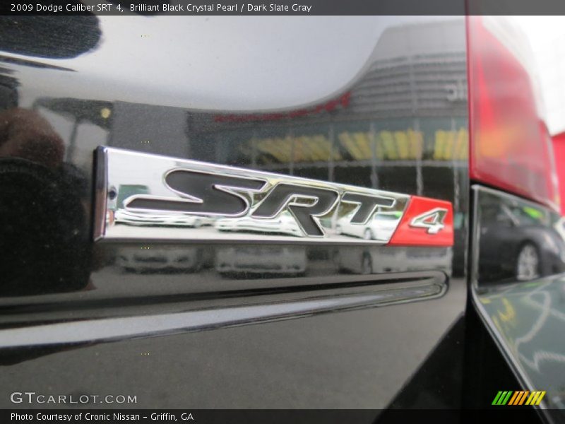 Brilliant Black Crystal Pearl / Dark Slate Gray 2009 Dodge Caliber SRT 4