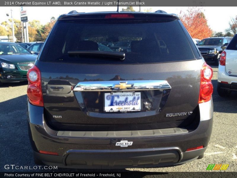 Black Granite Metallic / Light Titanium/Jet Black 2014 Chevrolet Equinox LT AWD