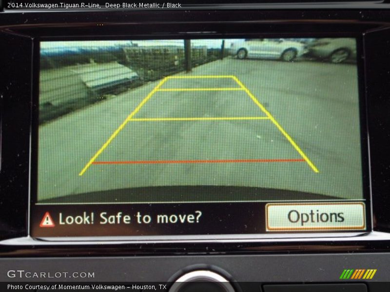 Deep Black Metallic / Black 2014 Volkswagen Tiguan R-Line