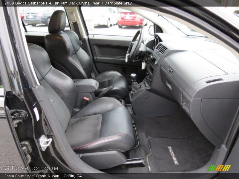 Brilliant Black Crystal Pearl / Dark Slate Gray 2009 Dodge Caliber SRT 4