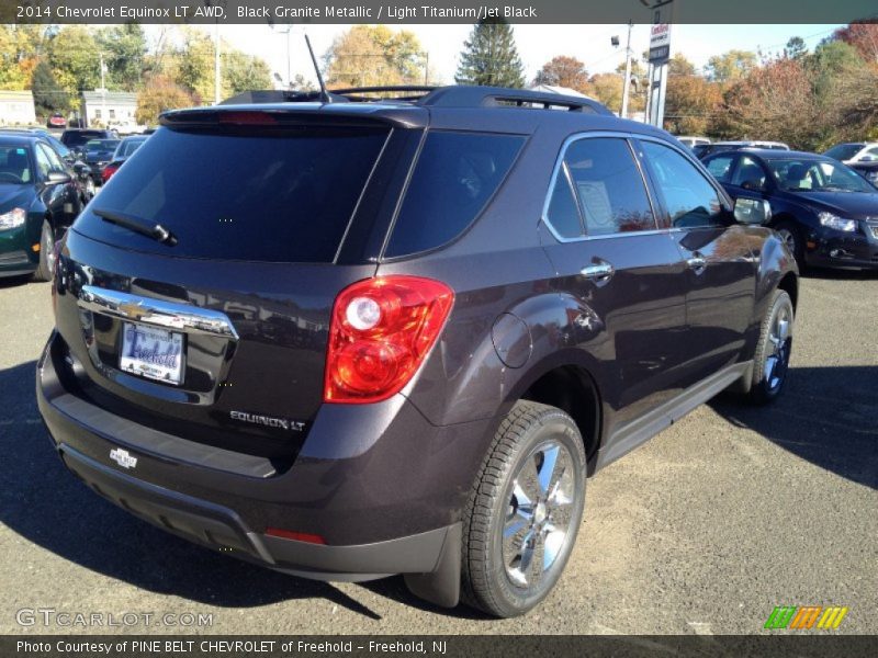 Black Granite Metallic / Light Titanium/Jet Black 2014 Chevrolet Equinox LT AWD