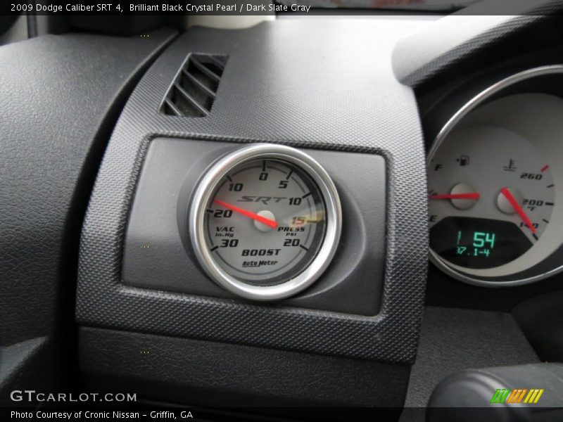 Brilliant Black Crystal Pearl / Dark Slate Gray 2009 Dodge Caliber SRT 4