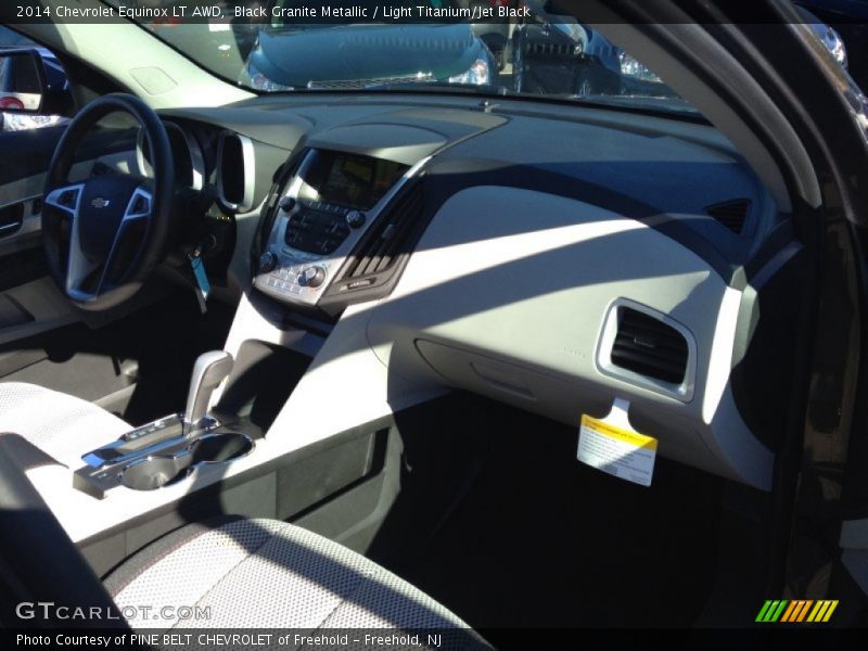 Black Granite Metallic / Light Titanium/Jet Black 2014 Chevrolet Equinox LT AWD
