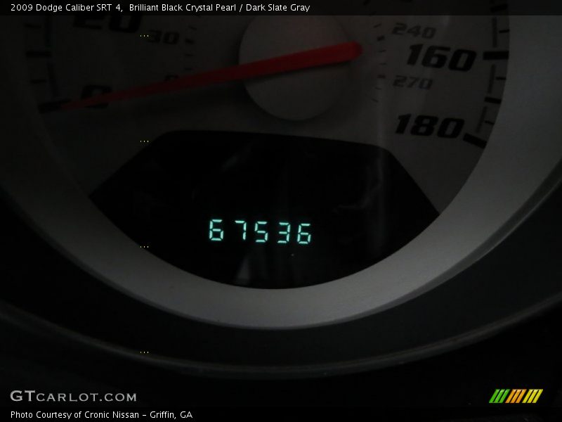 Brilliant Black Crystal Pearl / Dark Slate Gray 2009 Dodge Caliber SRT 4