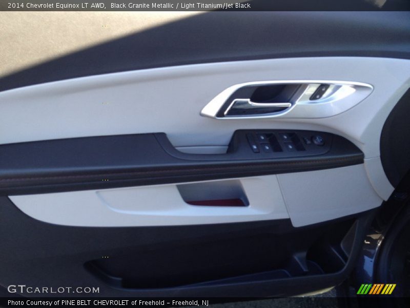 Black Granite Metallic / Light Titanium/Jet Black 2014 Chevrolet Equinox LT AWD