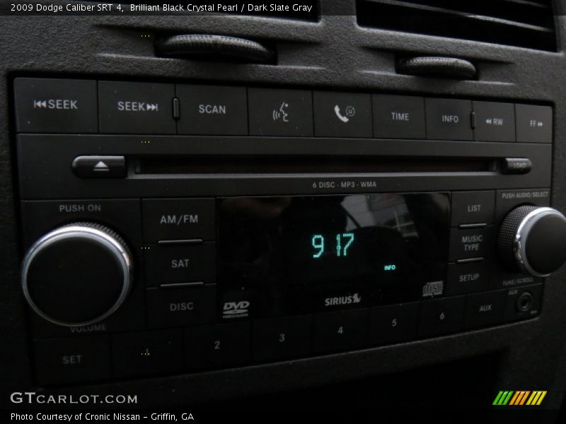 Brilliant Black Crystal Pearl / Dark Slate Gray 2009 Dodge Caliber SRT 4