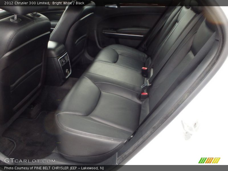 Bright White / Black 2012 Chrysler 300 Limited