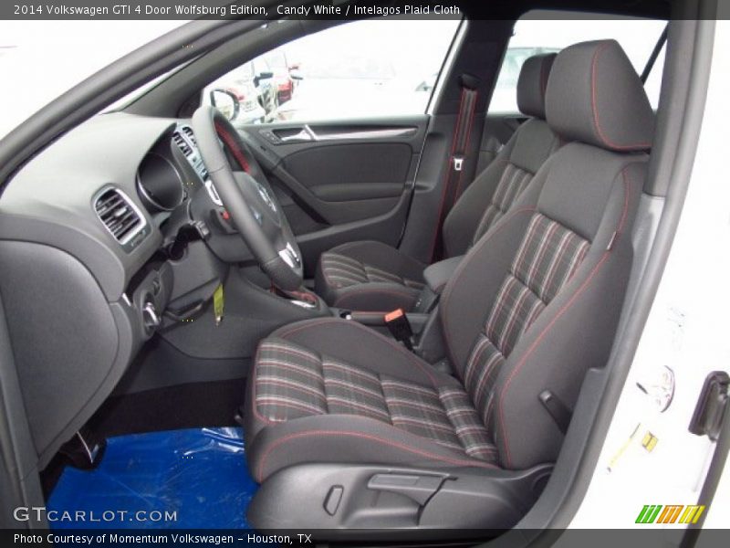  2014 GTI 4 Door Wolfsburg Edition Intelagos Plaid Cloth Interior