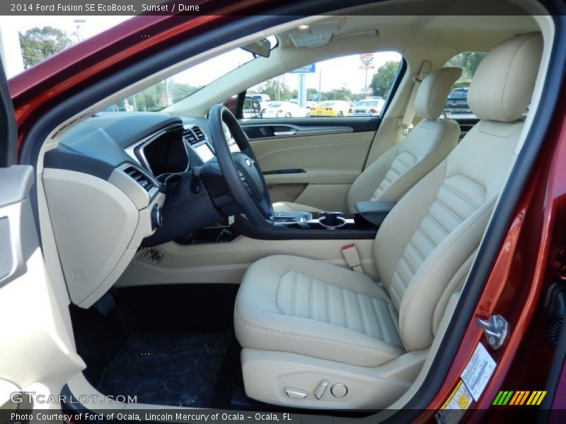 Sunset / Dune 2014 Ford Fusion SE EcoBoost