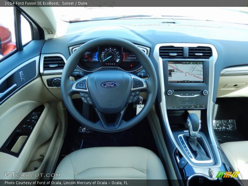 Sunset / Dune 2014 Ford Fusion SE EcoBoost
