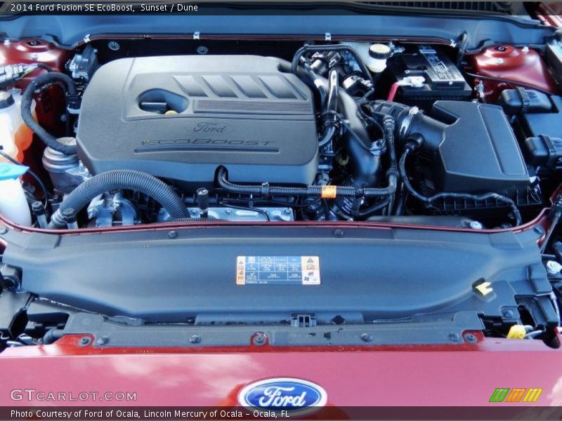 Sunset / Dune 2014 Ford Fusion SE EcoBoost