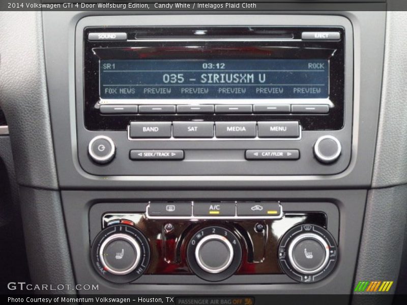 Audio System of 2014 GTI 4 Door Wolfsburg Edition