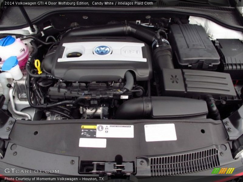  2014 GTI 4 Door Wolfsburg Edition Engine - 2.0 Liter FSI Turbocharged DOHC 16-Valve VVT 4 Cylinder