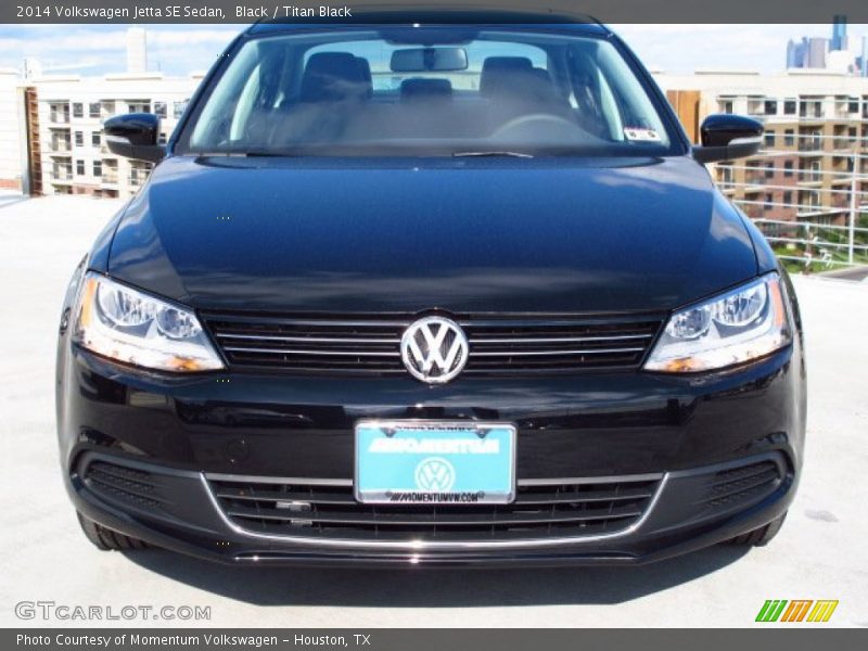 Black / Titan Black 2014 Volkswagen Jetta SE Sedan