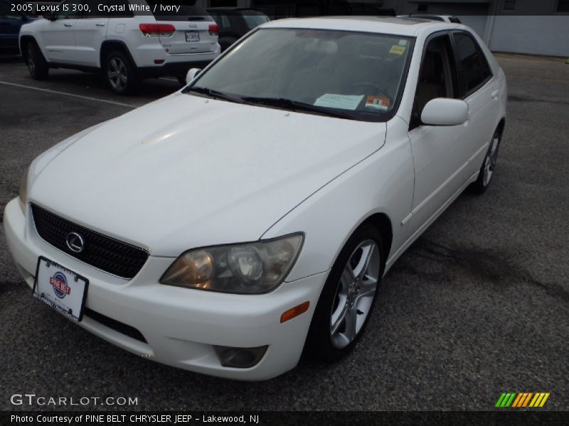 Crystal White / Ivory 2005 Lexus IS 300