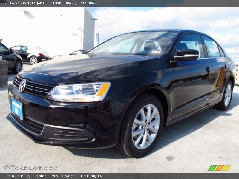 Black / Titan Black 2014 Volkswagen Jetta SE Sedan