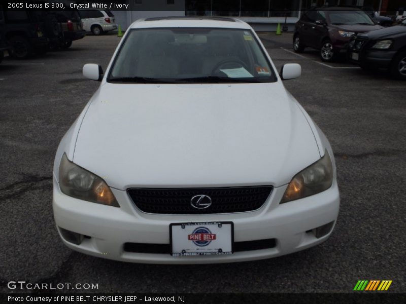 Crystal White / Ivory 2005 Lexus IS 300