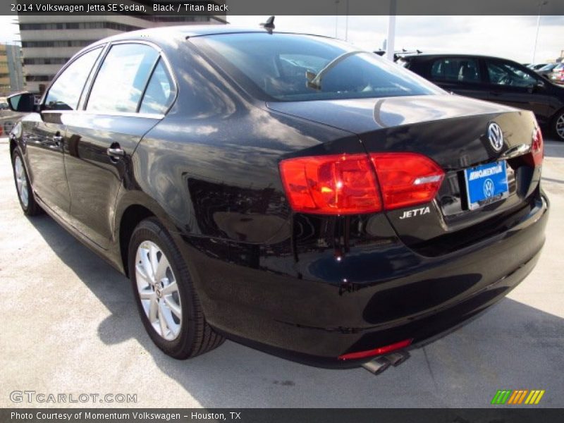 Black / Titan Black 2014 Volkswagen Jetta SE Sedan